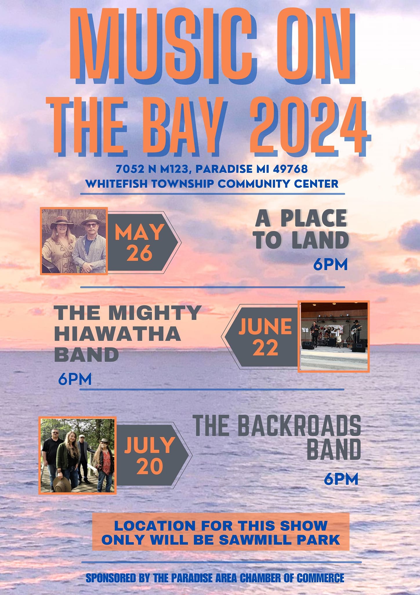 2024 Music on the Bay, Paradise, Michigan